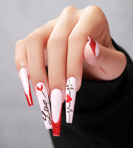 Love Valentine's Day Nails from PLA