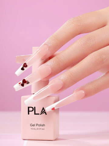 Simple Valentine's Day - Heart Nail Design by PLA