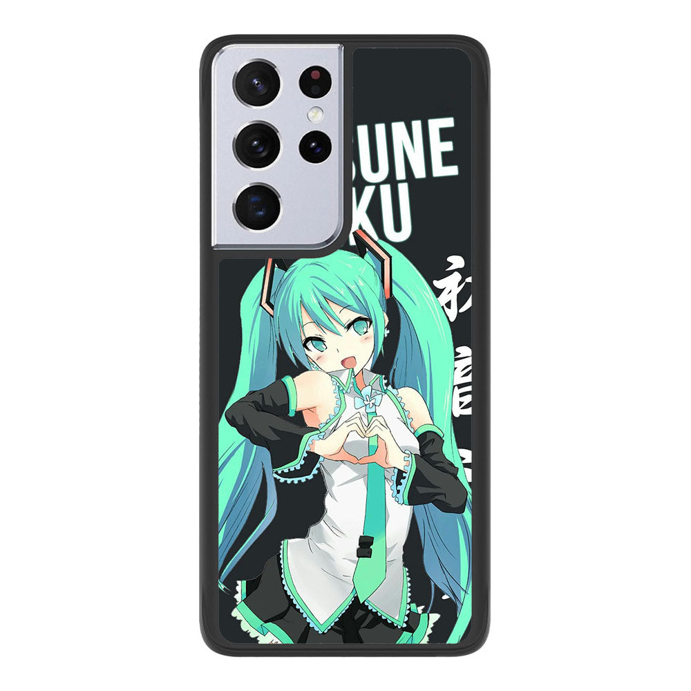 Hatsune Miku Anime Lovers Samsung Galaxy S21 Ultra 5g Case Pg Pop Guardz