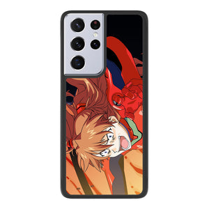 Evangelion Asuka Anime Samsung Galaxy S21 Ultra 5g Case Pg Pop Guardz
