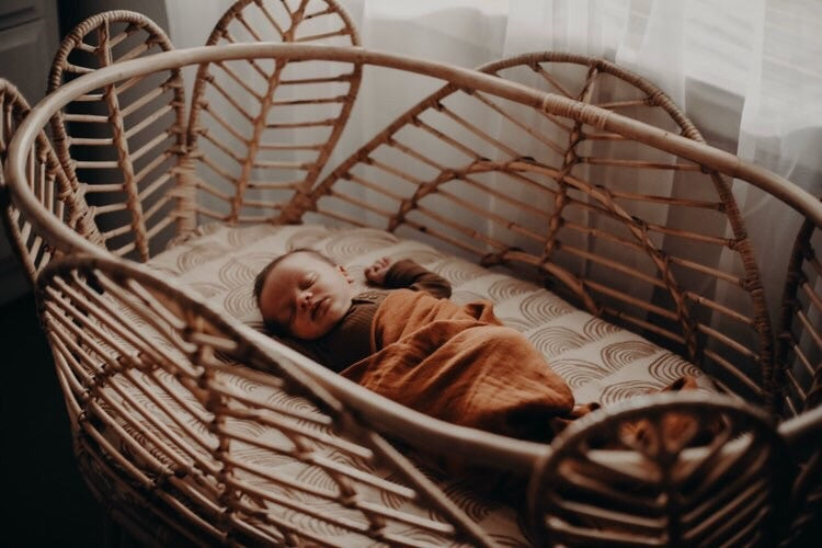 baby rattan bassinet