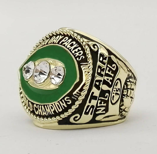 1966/1967/1996/2010 Green Bay Packers Super Bowl Ring Set - Premium Series  - 13 / With Box / No