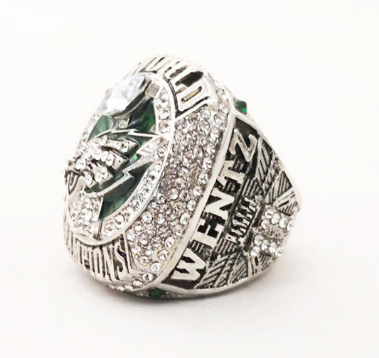 The Eagles' 2022 NFC Championship rings have been revealed, courtesy of  @kvonwallace