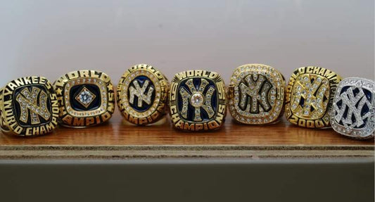 New York Yankees World Series Ring Set (1996, 1998, 1999, 2000, 2009) –  Rings For Champs