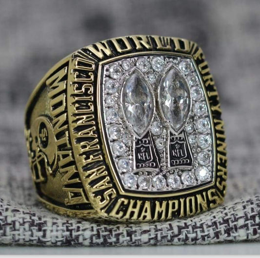 San Francisco 49ers Super Bowl Ring (1981) - Premium Series – Rings For  Champs