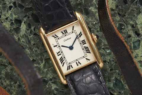 Cartier -Tank-luxury-vintage-watch-Zurichberg