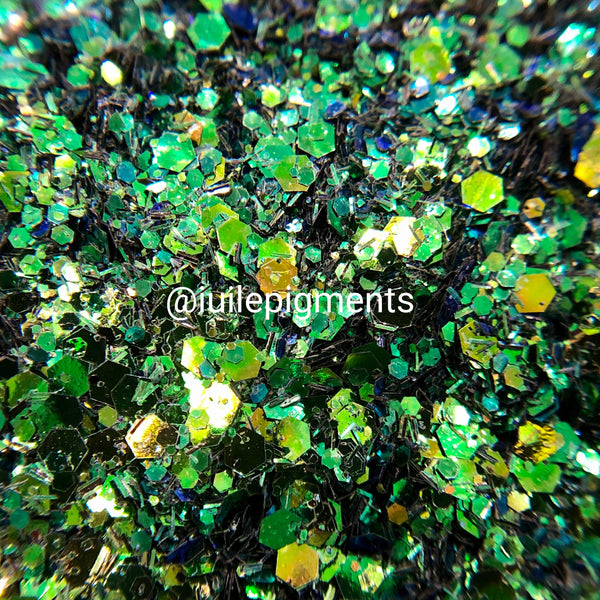 30g GGG 4 Holo Multi Color Chunky Glitter Nail DIY Resin Epoxy Art Cra –  IUILE