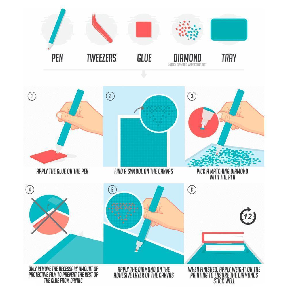 Unicorn Diamond Painting Kit - DIY Unicorn-53