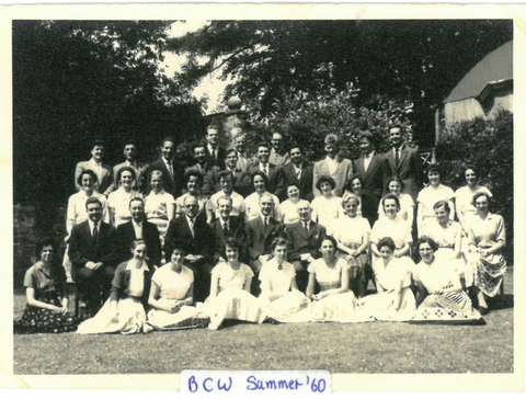BCW Summer '60 Graduates (top row extreme left is Reinhard Bonnke)