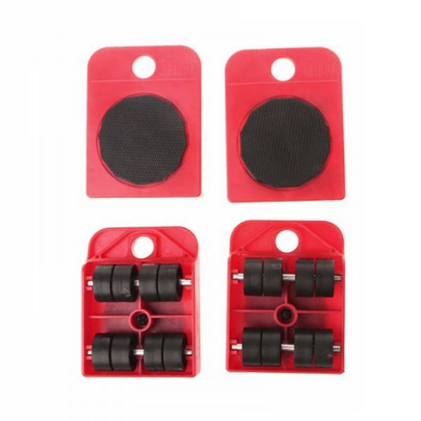 5 In 1 Furniture Lifter Mover Tool Set 1 Lifter And 4 Sliders For