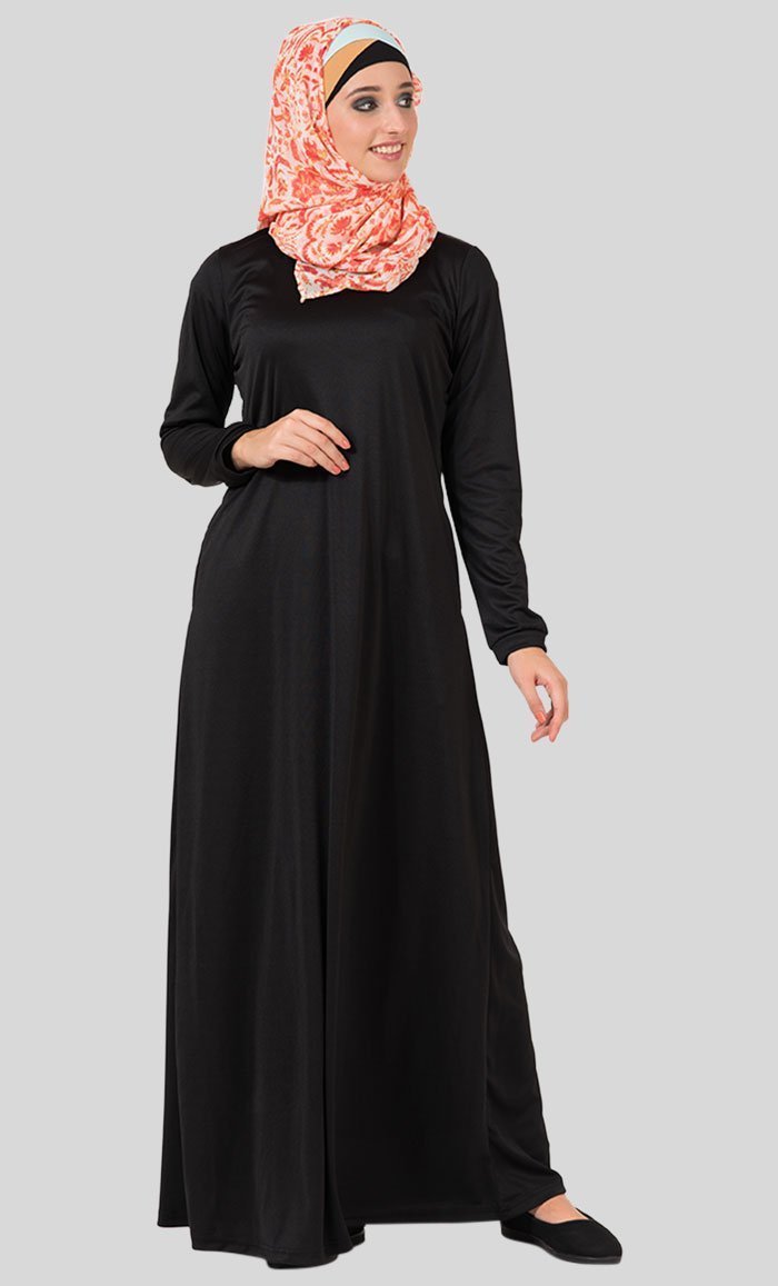 

Casual And Pleated Everyday Abaya Dress