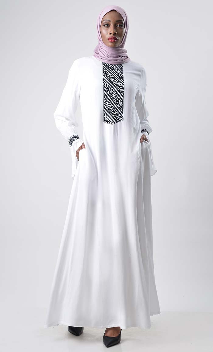 cotton abaya