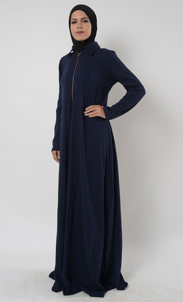 Cape Jilbab Dress - Maroon – EastEssence.com