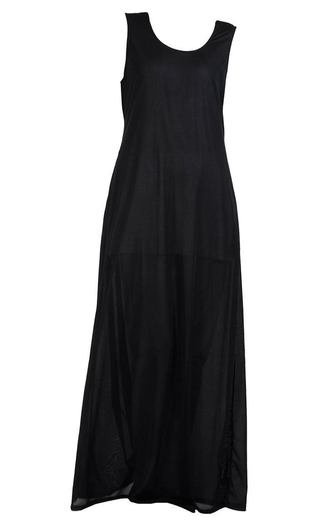 long black inner dress