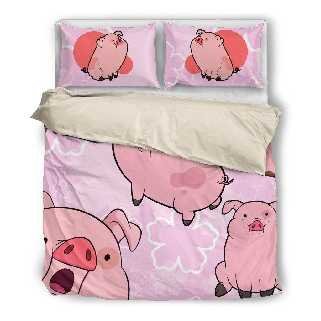 pig crib bedding