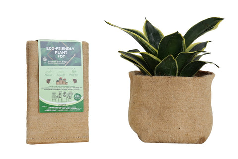 Outdoor Eco Friendly Jute Plant Pots (2.8 Liters)