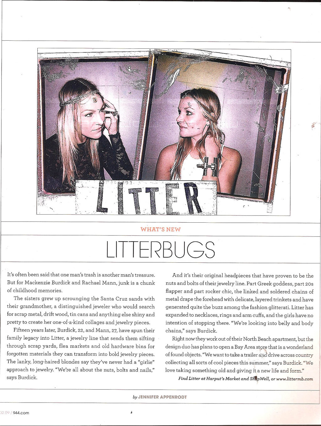 944 Magazine excerpt