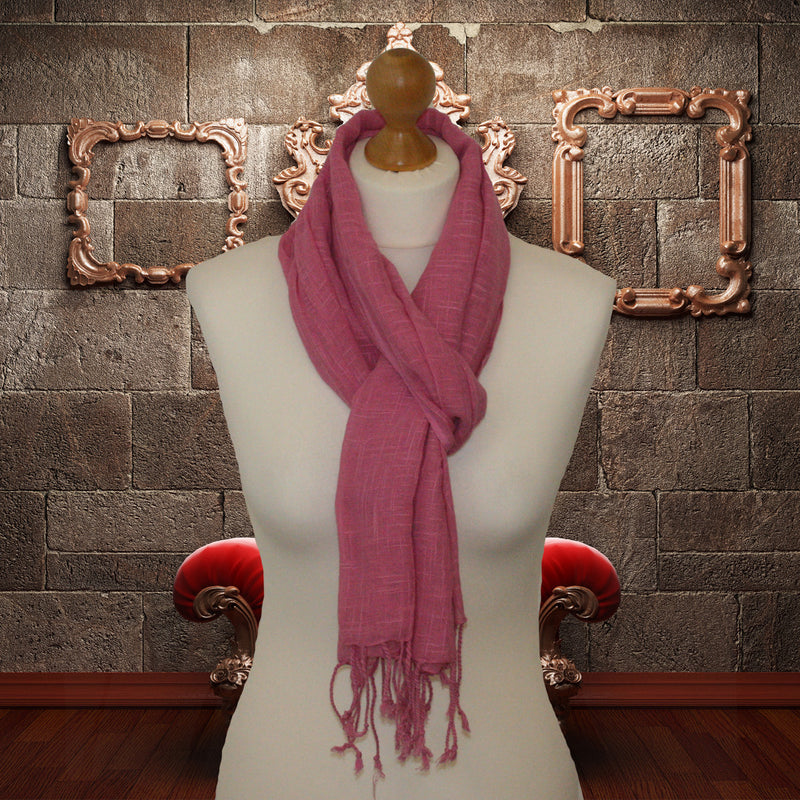 plain cotton scarf