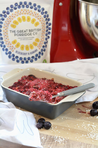 Berry Baked Oats