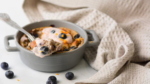 Blueberry & Banana Bread Baked Oats