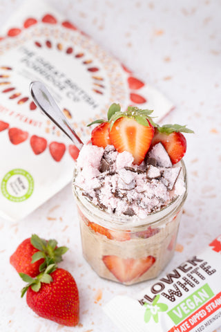 Eton Mess Overnight Oats Recipe 