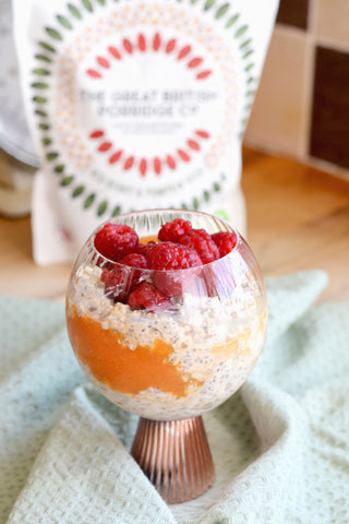 Papaya & Chia Overnight Oats