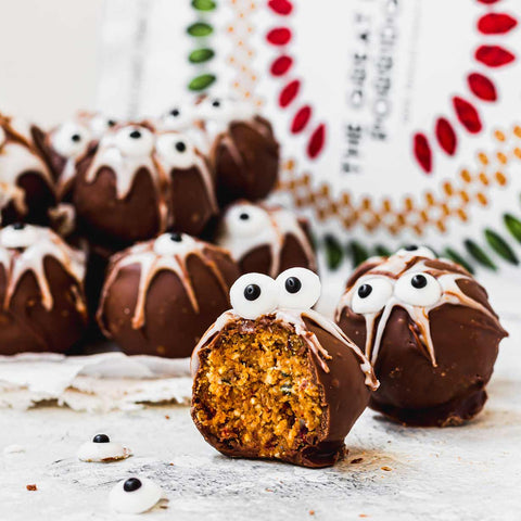 Pumpkin Spider Truffles