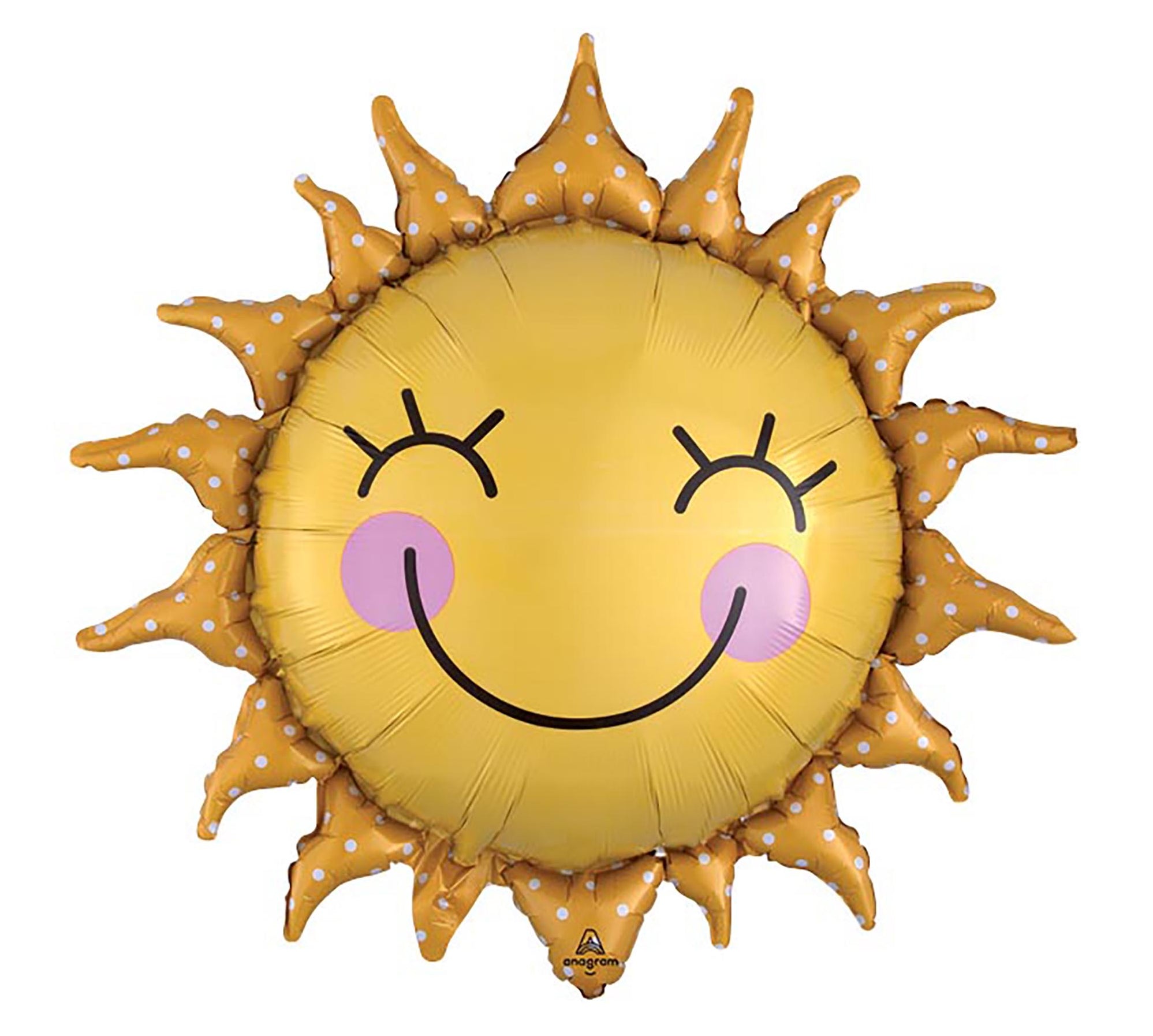 Sun Balloon, Happy Sun Party Décor, Smiling Sun Balloon Prop, Summer T ...