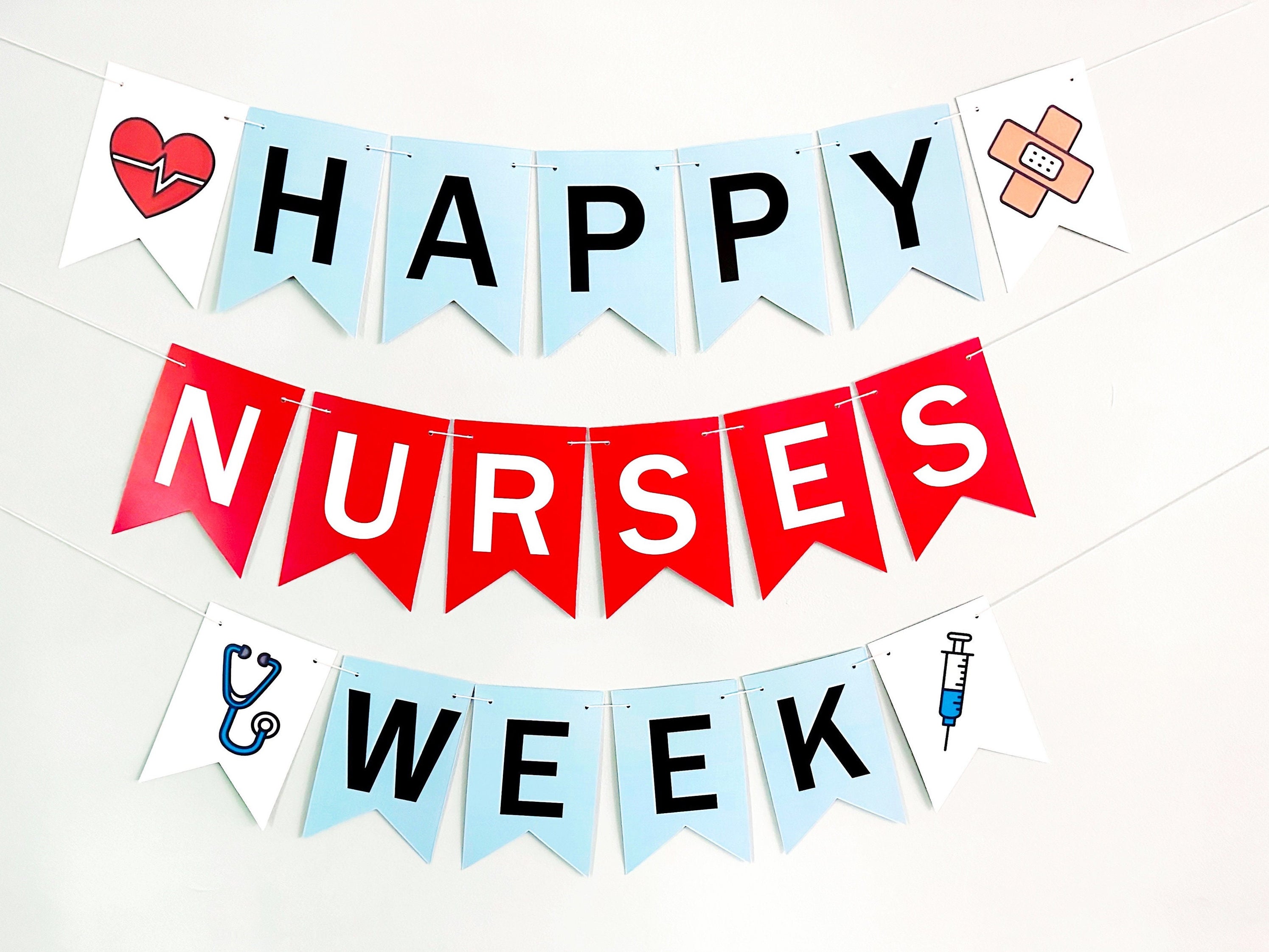 Nurse Appreciation Week Card Stock Banner Nurses Appreciation Decora