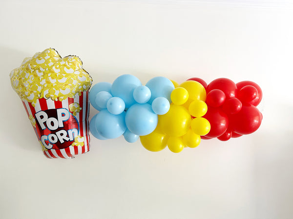 Popcorn Themed Birthday Party  Popcorn theme, Birthday party themes,  Popcorn party