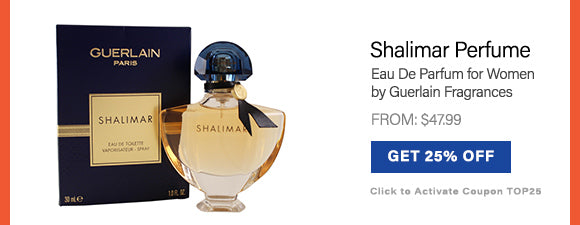 Shalimar by Guerlain - From: $47.99 + Additional 25% off
