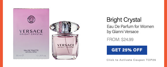 Bright Crystal for Women by Gianni Versace - From: $24.99 + Additional 25% off