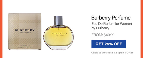Burberry Perfume for Women by Burberry - From: $47.99 + Additional 25% off