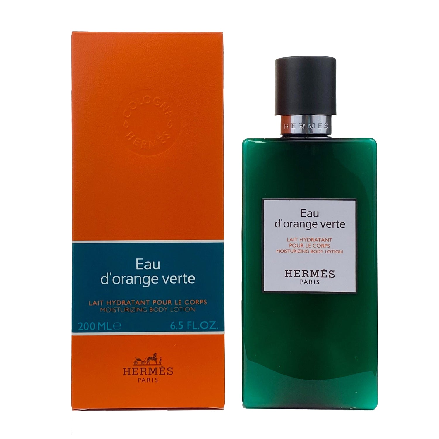 hermes body lotion orange verte