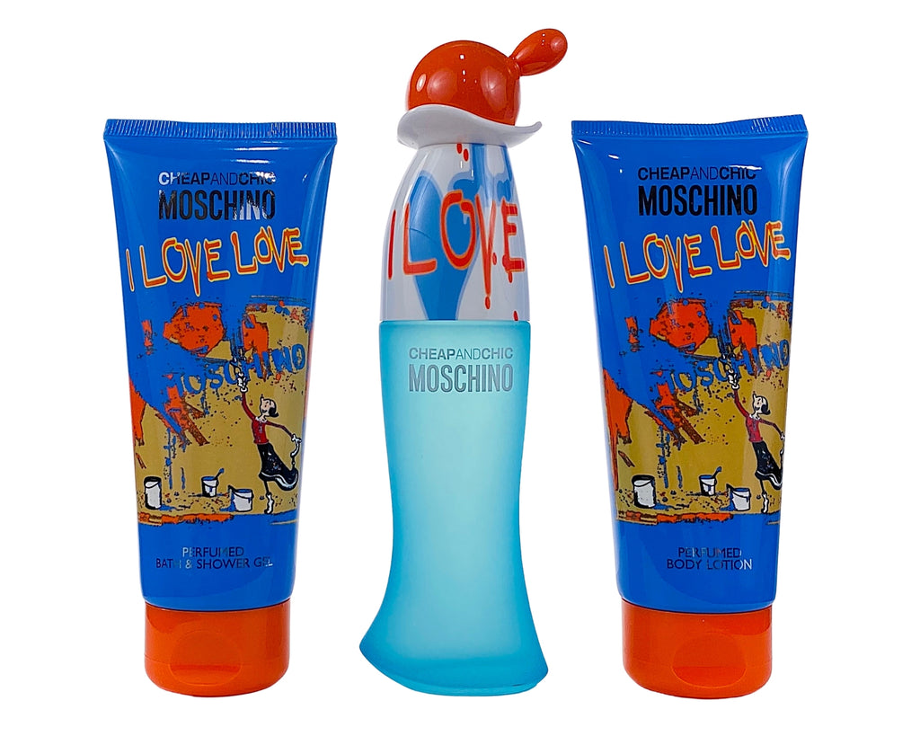 moschino i love love body lotion