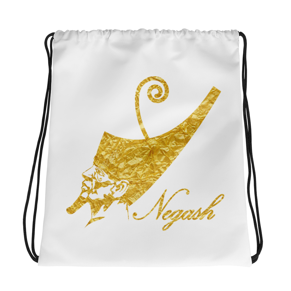 Download Negash ™ Gold Pharaoh Drawstring bag - Negash Apparel ...