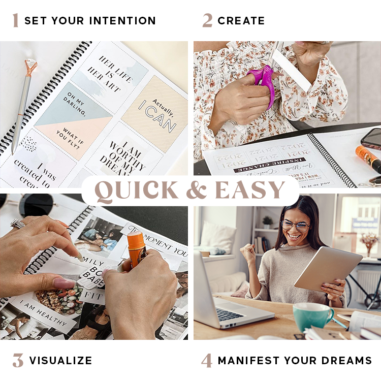 Create your own vision board - here's the supply list to get
