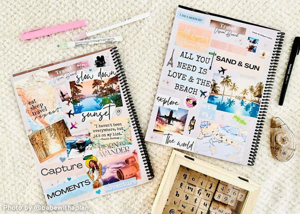 Accomplished Vision Board Book from Lovet Planners
