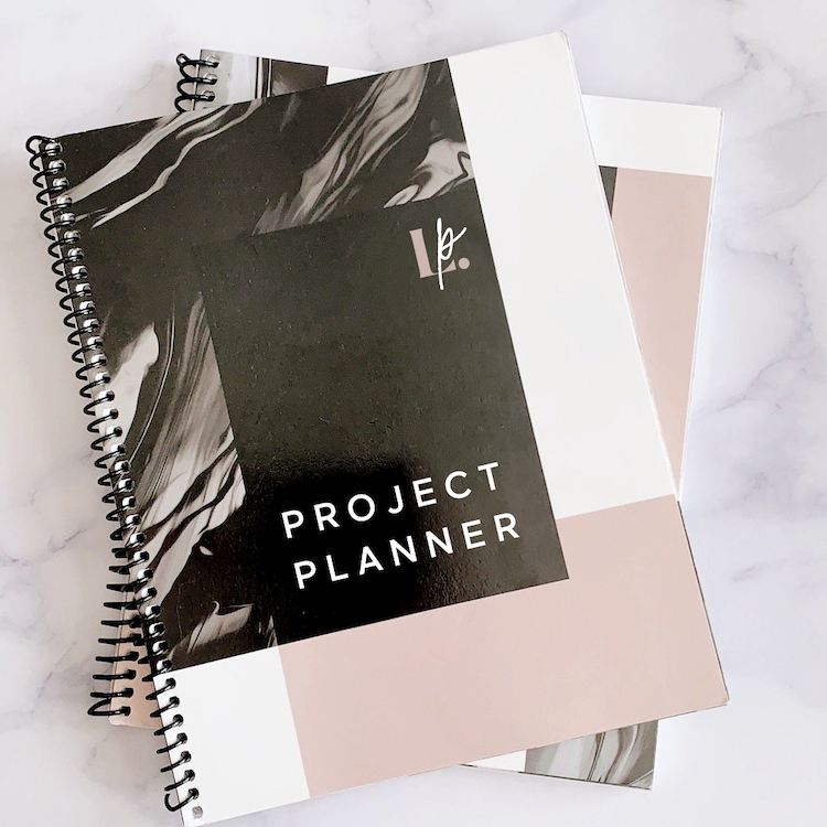 project planner notebook