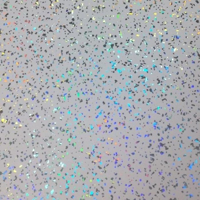 White Platinum Sparkle 5mm Decor Walls Flooring