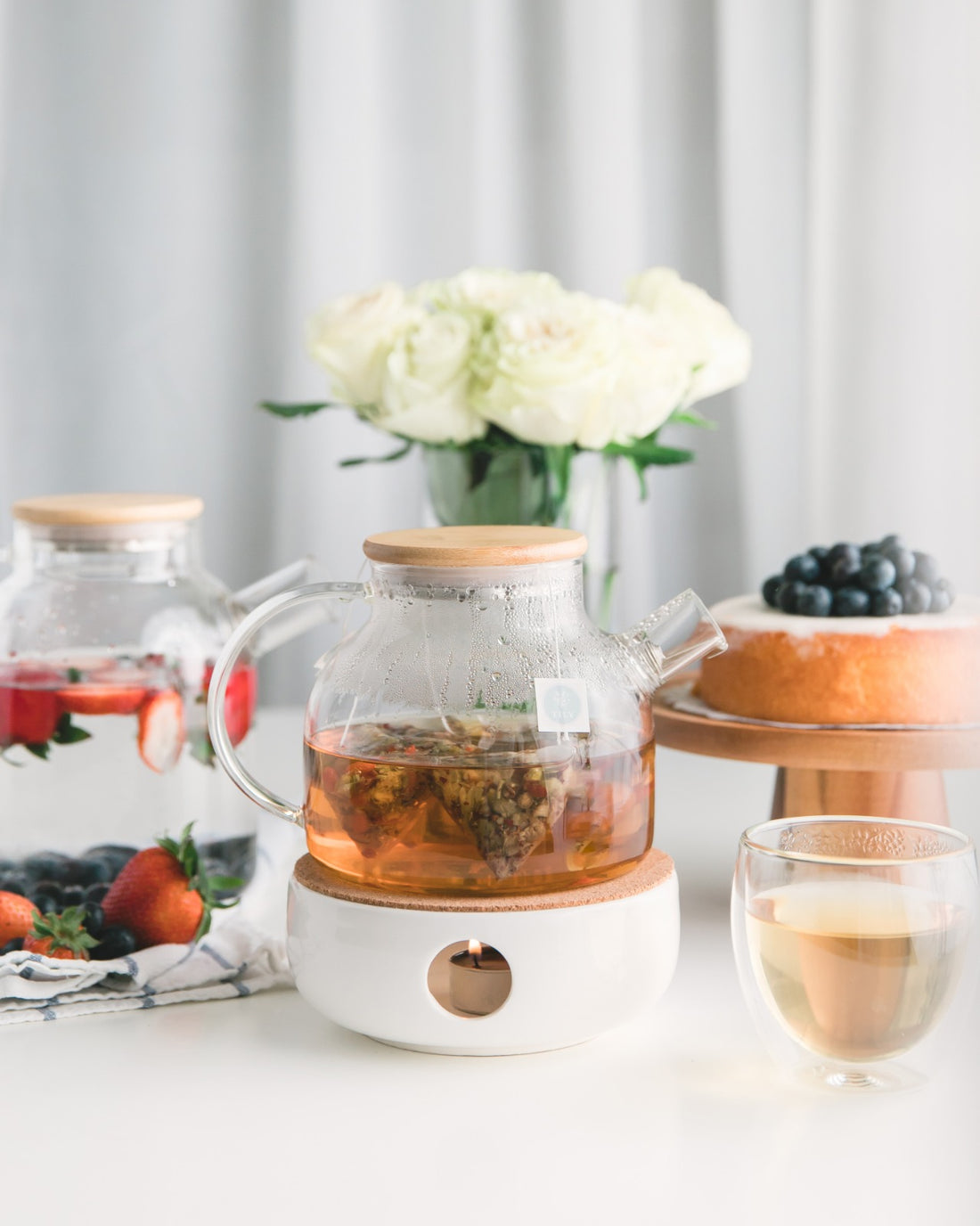 Medium Glass Teapot – Tily Tea