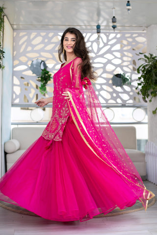 Pink Traditional Dress