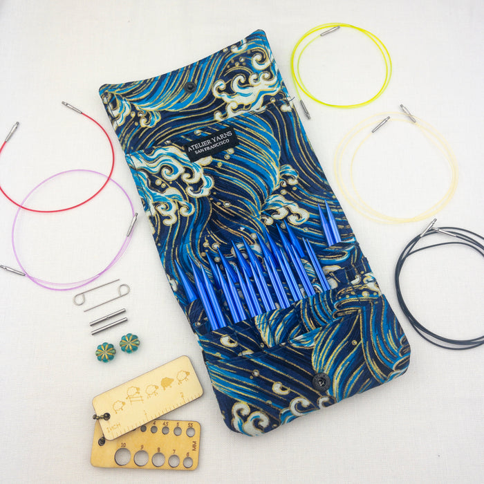Lantern Moon Heritage Interchangeable Circular Knitting Needles Set  Knitting Pro Removable Needles Kit With Free Shipping
