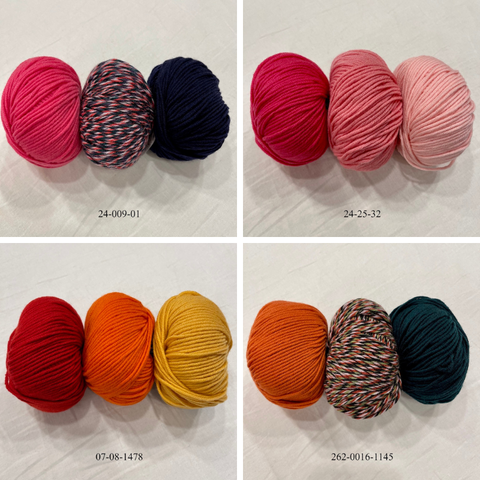 photo of yarn skeins