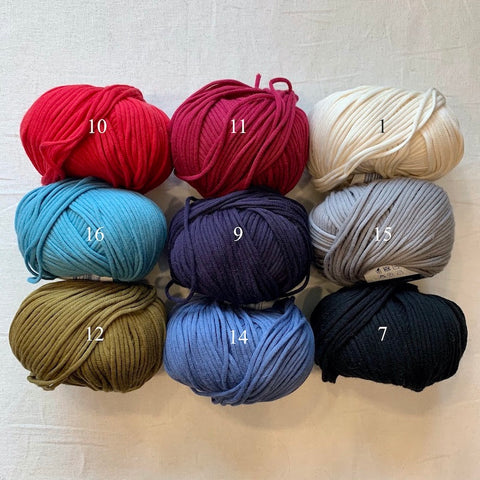 photo of yarn colors