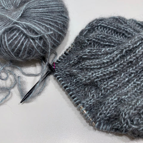 photo of knitting materials