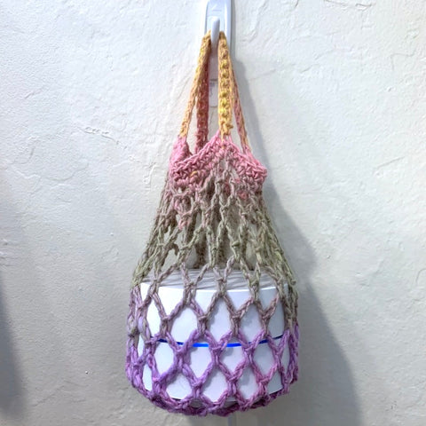 photo of crochet hanging piece