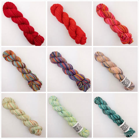 photo of yarn skeins