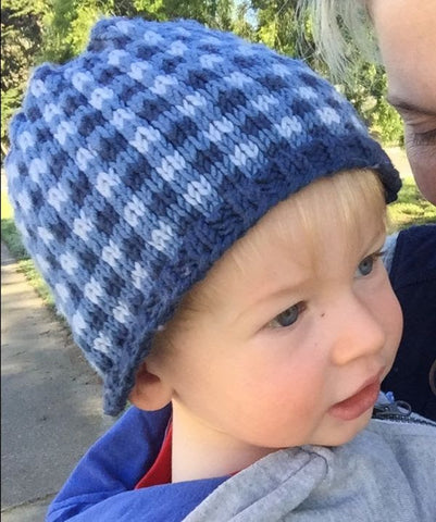 photo of child in hat