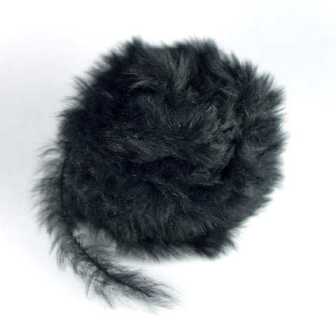 photo of skein of rabbit fur yarn